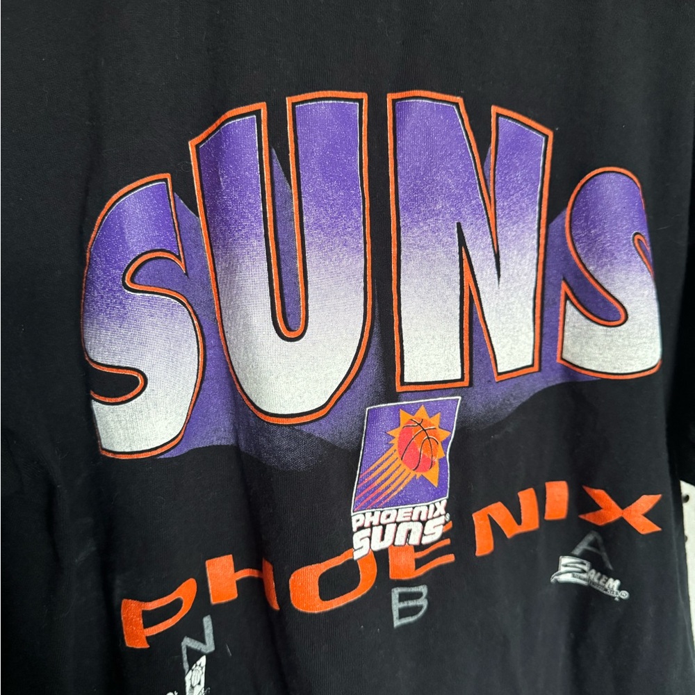 Vintage Phoenix Suns Black and Orange Tee - Picture 3 of 5